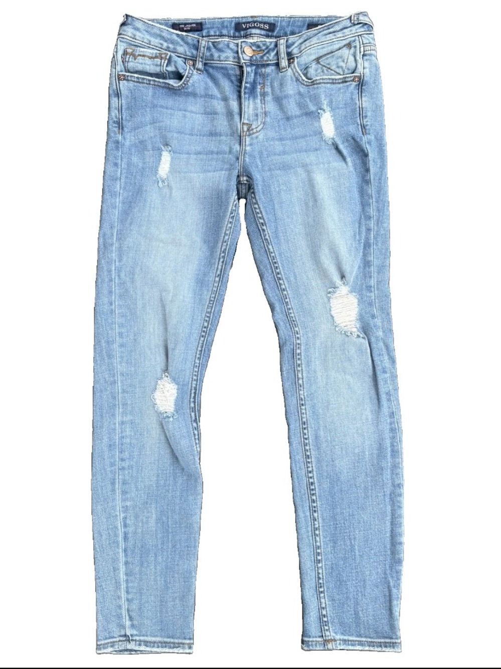 Vigoss the Jagger Light Wash Skinny Jeans 27